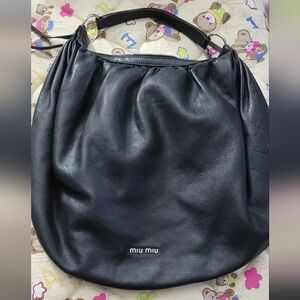 Miu Miu Black Leather Bag